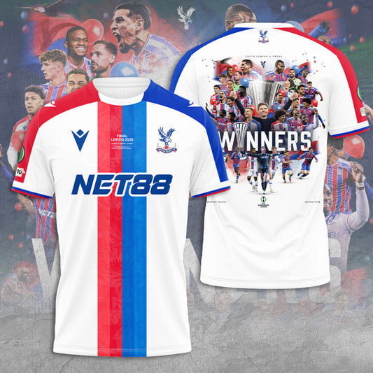 Crystal Palace 2025-26 UEFA Conference League Winners T-Shirt