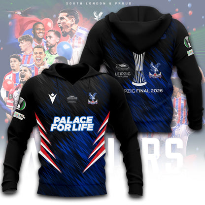 Crystal Palace 2025-26 UEFA Conference League Winners Hoodie