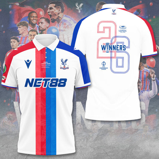 Crystal Palace 2025-26 UEFA Conference League Winners POLO