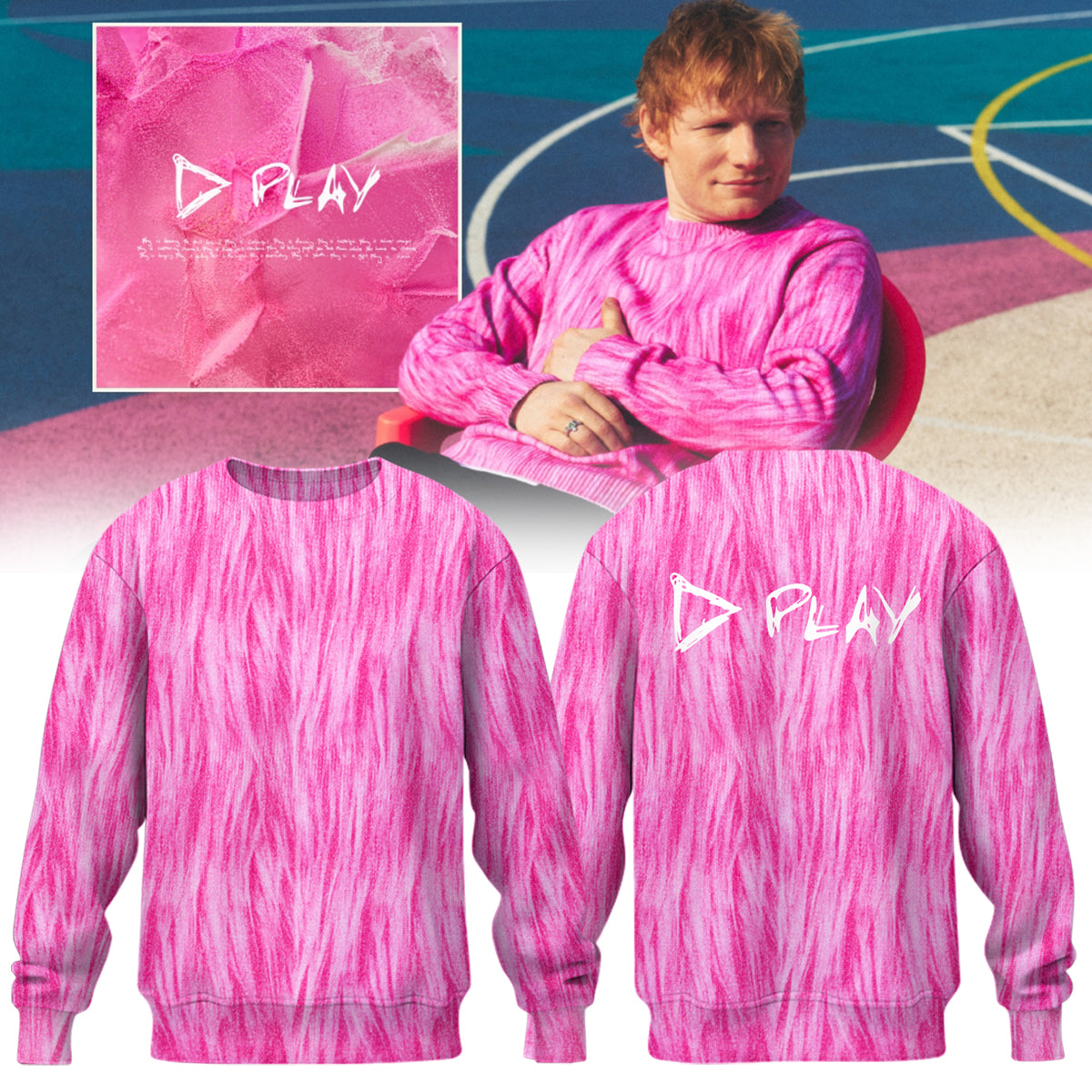 Ed Sheeran _ The +−=÷× Tour Sweatshirt