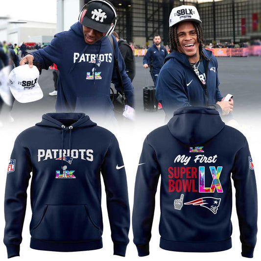 NE Patriots Super Bowl Week Hoodie