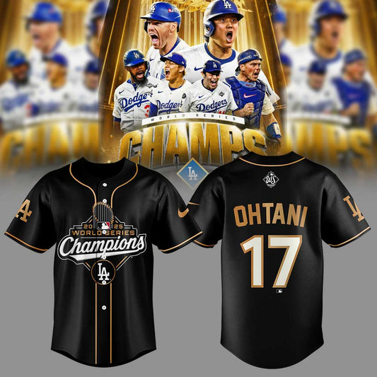 LA Dodgers 2025 World Series Champions Limited Edition Combo Jersey