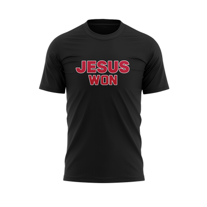 Ohio State Buckeyes Jesus Won Limited Edition Black Shirt