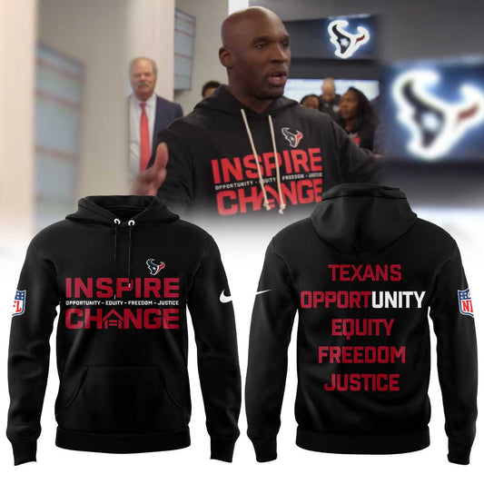 Houston Texans 2025 Inspire Change Combo Hoodie