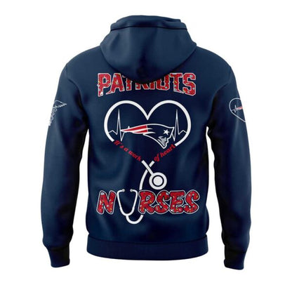 NE.Patriots NURSES NIGHT 2025 Combo Hoodie V2
