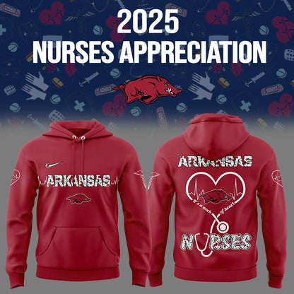 Arkansas x Nurses Appreciation Combo Hoodie