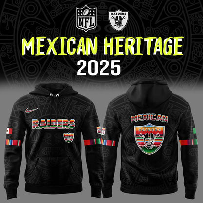 Las Vegas Raiders Mexican Heritage Combo Hoodie