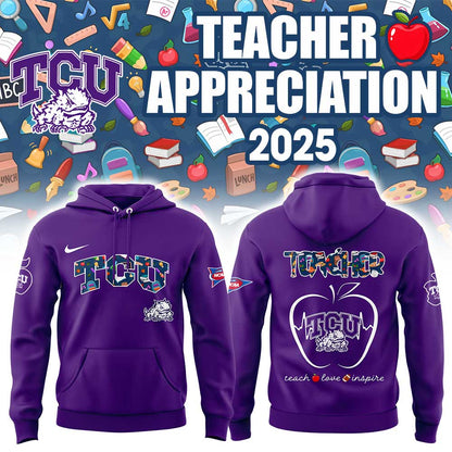 Limited Edition TCU Teacher Appreciation 2025 Hoodie