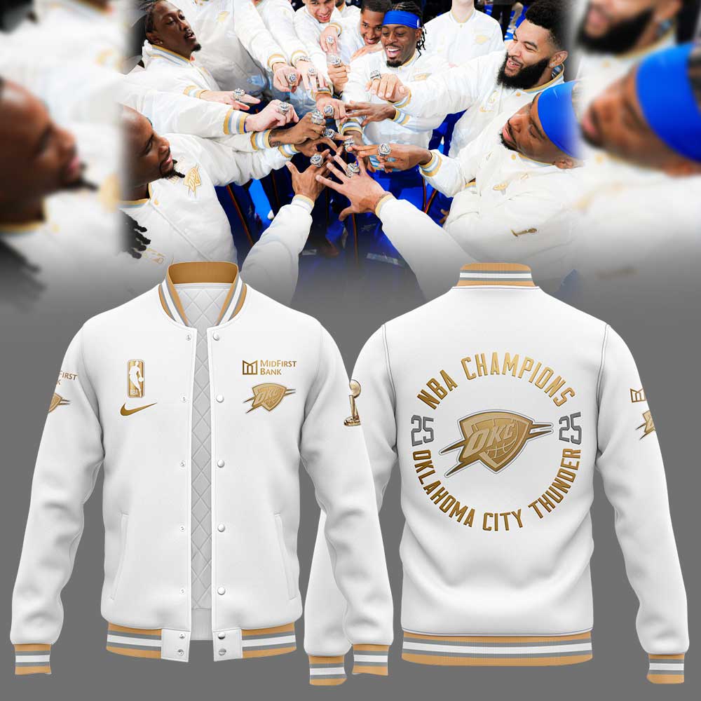 OKCThunder 2025 Ring Ceremony Jacket