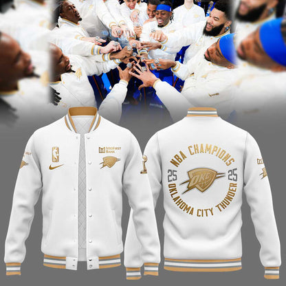 OKCThunder 2025 Ring Ceremony Jacket
