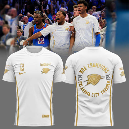 OKCThunder 2025 Ring Ceremony Combo Shirt