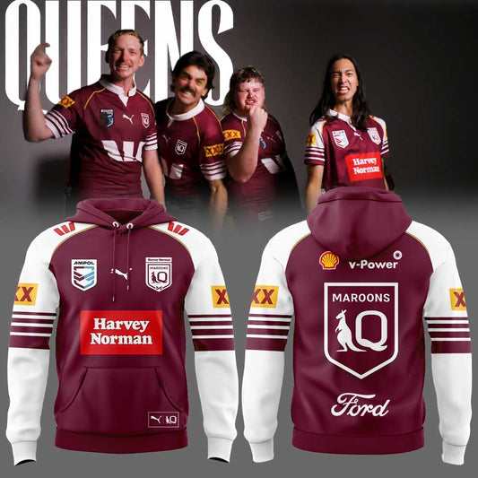 Queensland Maroons 2026 Uniform Hoodie