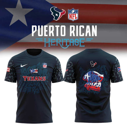 H.Texans Puerto Rican Heritage Combo Shirt