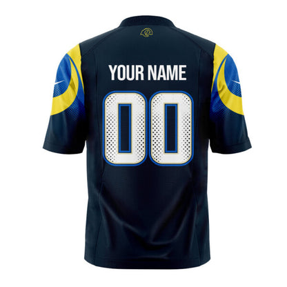 Limited Editon LA.Rams New Rivalries Mid Night Mod Uniform 2025 Football Jersey Custom Name, Number For Fans