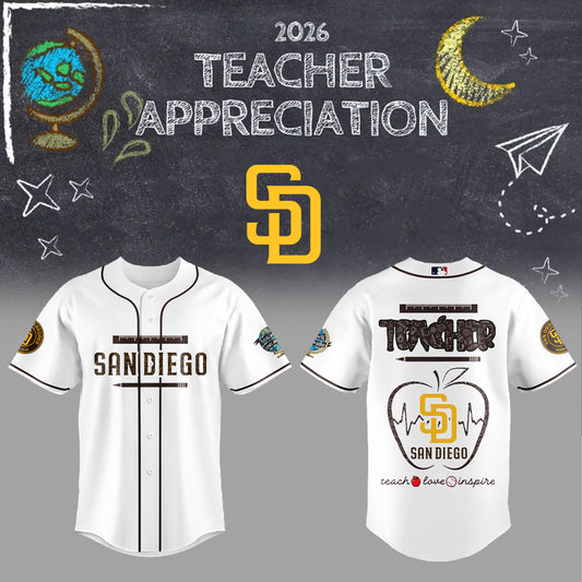 San Diego Padres Teacher Appreciation 2026 Jersey