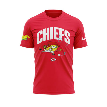 Limited Edition K.C Chiefs x SpongeBob Shirt
