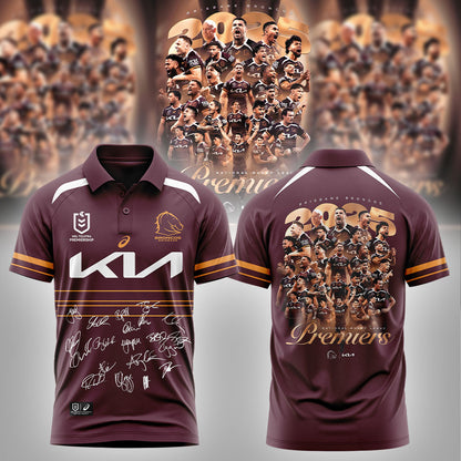 B.Broncos Finals 2025 Champions Combo Polo