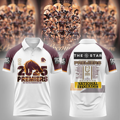 B.Broncos Finals 2025 Champions Combo Polo