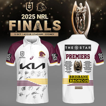 B.Broncos Finals 2025 Champions Combo Polo