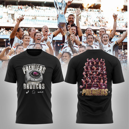 Brisbane Broncos 2025 Womens Premiers Combo Shirt