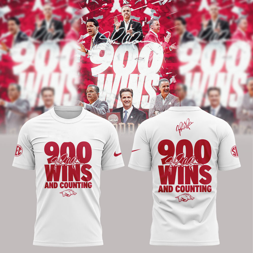 Arkansas Razorbacks Basketball Coach John Calipari 900 wins and counting Shirt