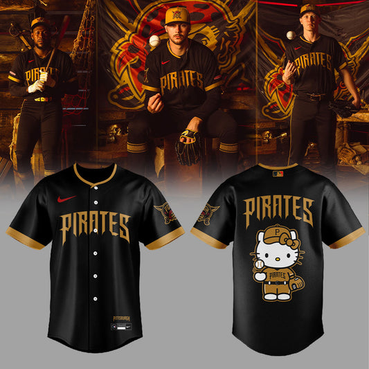 Pittsburgh Pirates 2026 City Connect Hello Kitty Limited Edition Jersey