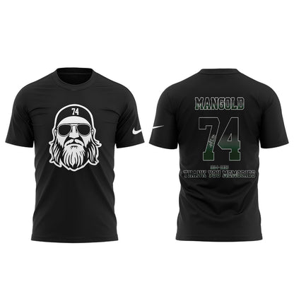 "74" A True Jet Nick Mangold Limited Edition T-Shirt