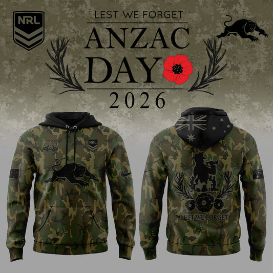 Penrith Panthers ANZAC Day 2026 Limited Edition Hoodie
