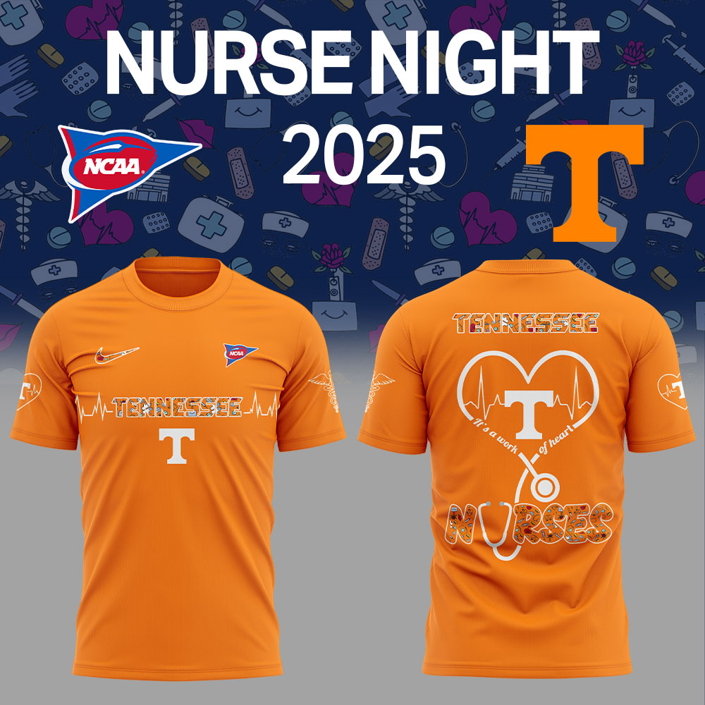 Tennessee Football NURSES NIGHT 2025 Shirt
