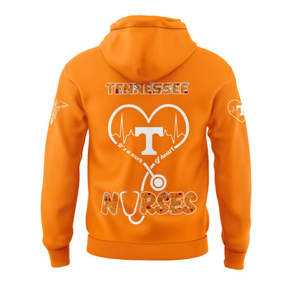 Limited Edition Tennessee Football NURSES NIGHT 2025 Hoodie