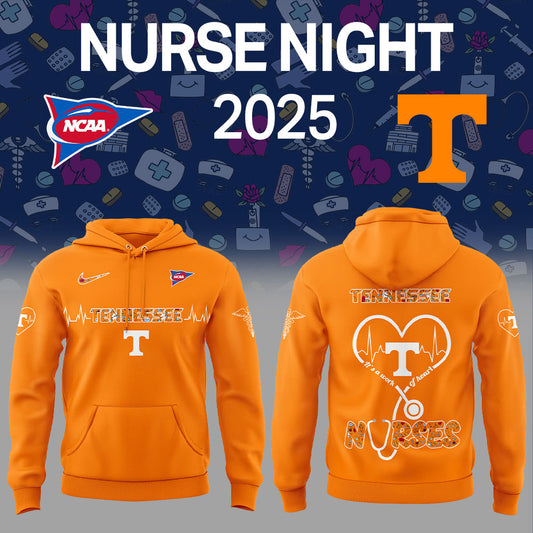Limited Edition Tennessee Football NURSES NIGHT 2025 Hoodie