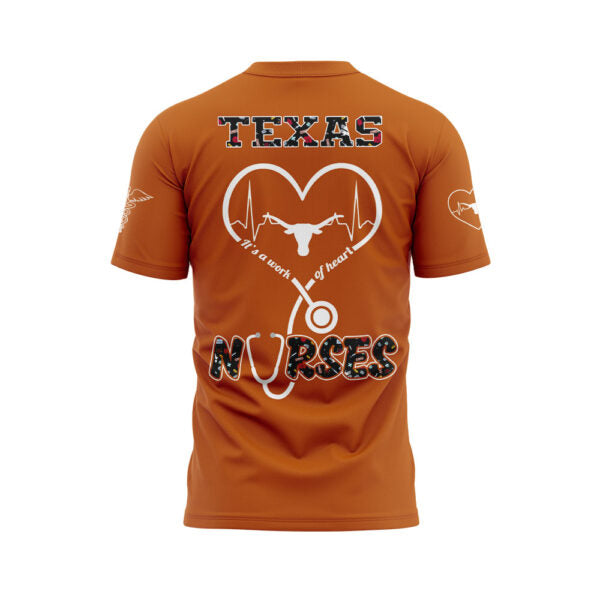 T Longhorns Football NURSES NIGHT 2.0.2.5 Shirt