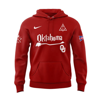 Limited Edition Oklahoma Soners Football Harry Potter Hogwarts Night 2025 Hoodie