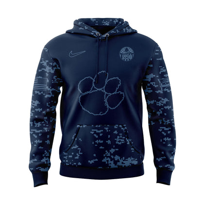 Limited Edition Clemson Football Navy 250th Celebration Hoodie