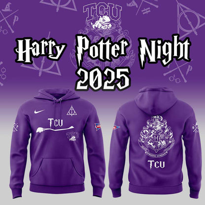 Limited Edition TCU Football Harry Potter Night 2025 Hoodie