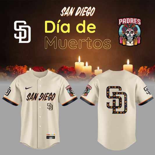San Diego Padres City Connects Concept Dia de los Muertos 2026 Jersey