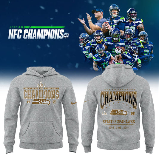 New England Patriots 2025 AFC Conference Champions Hoodie