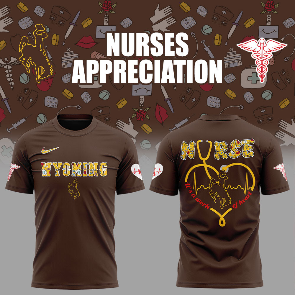 Wyoming Cowboy Nurses Appreciation 2025 Combo Shirt