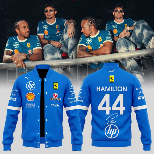 Scuderia Ferrari HP Puma 2025 Monza Limited Edition Lewis Signature 44 Jacket