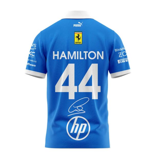 Scuderia Ferrari HP Puma 2025 Monza Limited Edition Lewis Signature 44 Polo