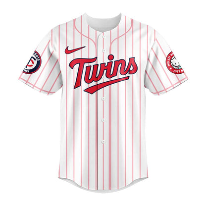 Minnesota Twins x Hello Kitty Night Game Limited Edition Jersey 2025 - BeeHP Print