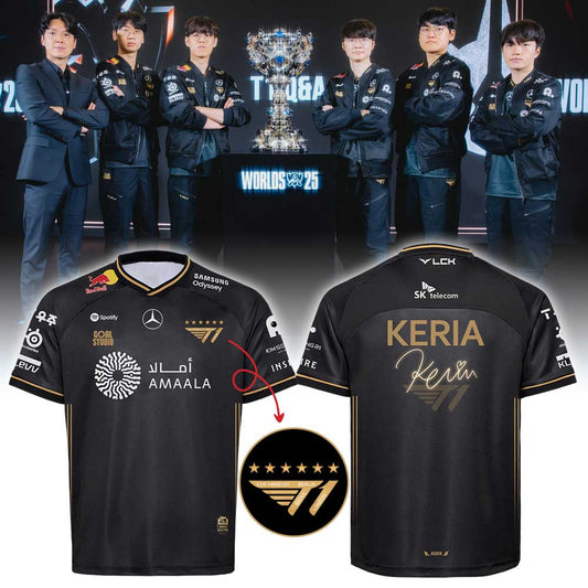 Keria Win the LoL World Championship 2025 Signature Shirt