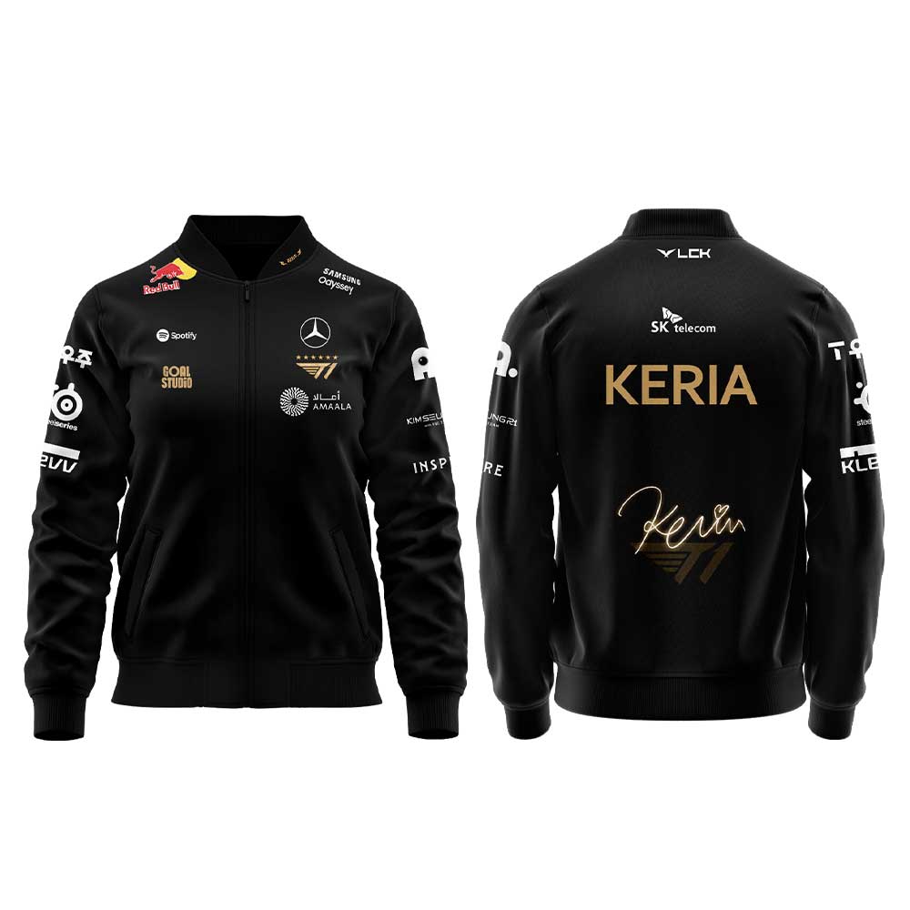 Keria Win the LoL World Championship 2025 Signature Zip Jacket