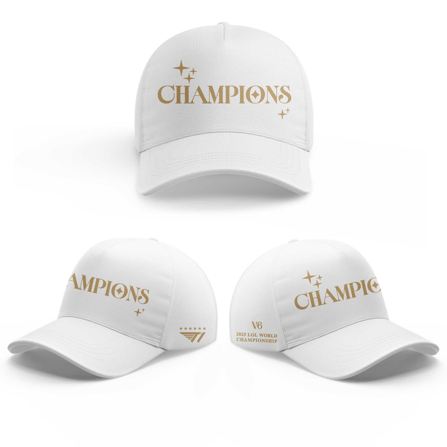 T1 World Champions V6 2025 Limited Edition Combo Hoodie