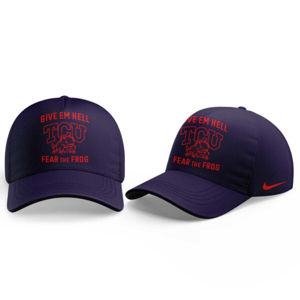 TCU Give em Hell, Fear the Frog Combo Shirt
