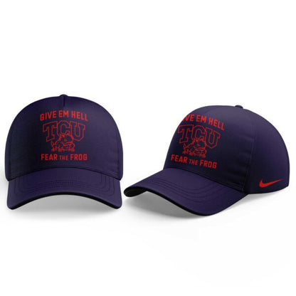 TCU Give em Hell, Fear the Frog Combo Shirt