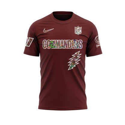 Washington Commanders Grateful Dead Night 2025 Limited Edition T-Shirt