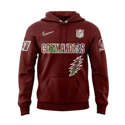 Washington Commanders Grateful Dead Night 2025 Limited Edition Hoodie