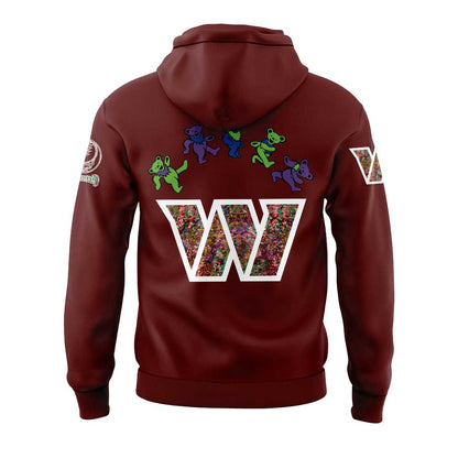 Washington Commanders Grateful Dead Night 2025 Limited Edition Hoodie
