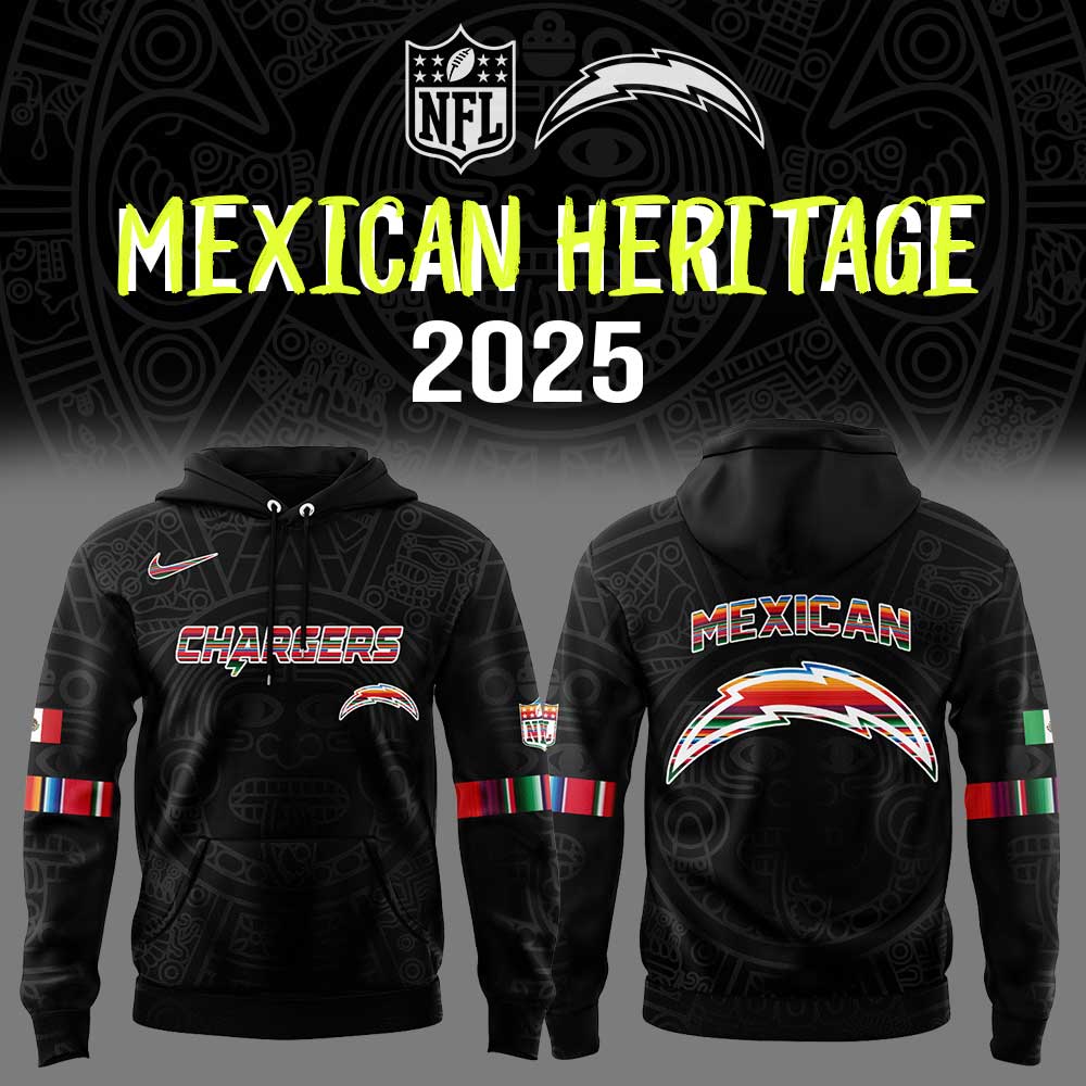 Los Angeles Chargers Mexican Heritage Combo Hoodie
